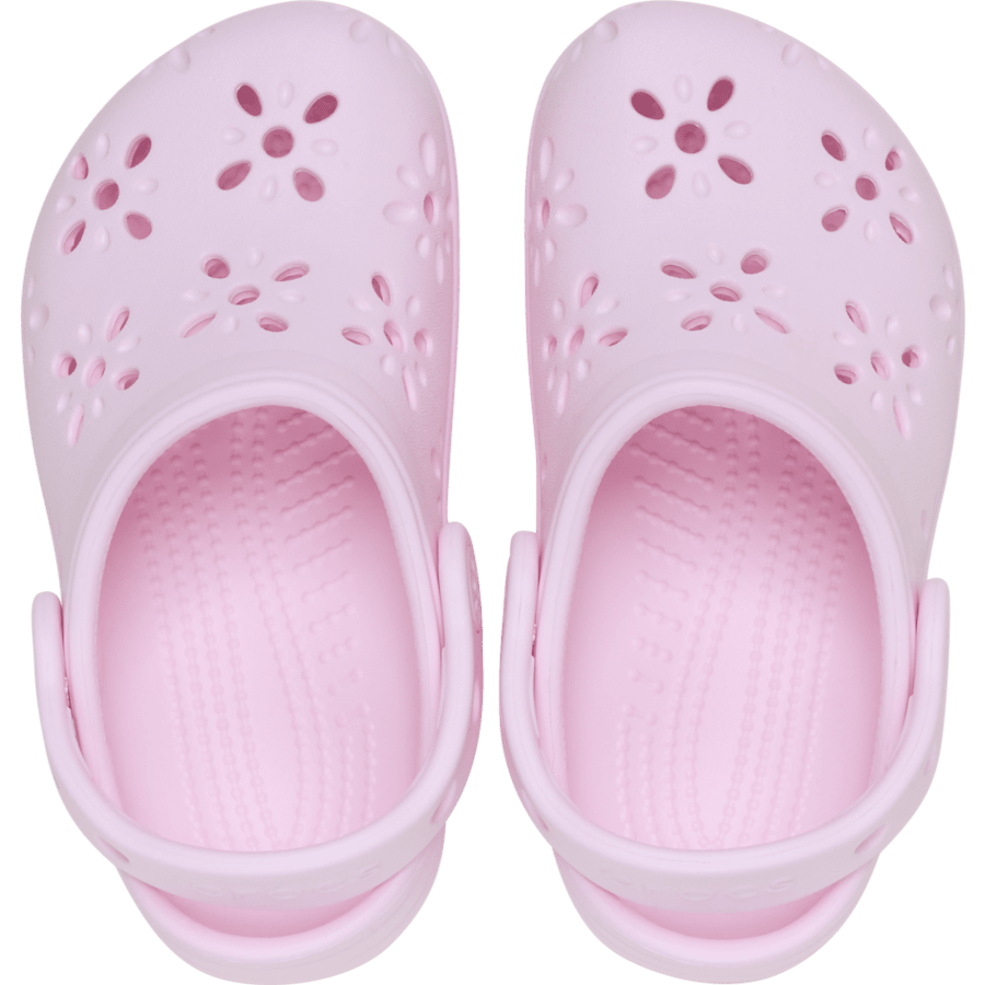 Toddler Classic Floral Cut-Out Clog - US 6990