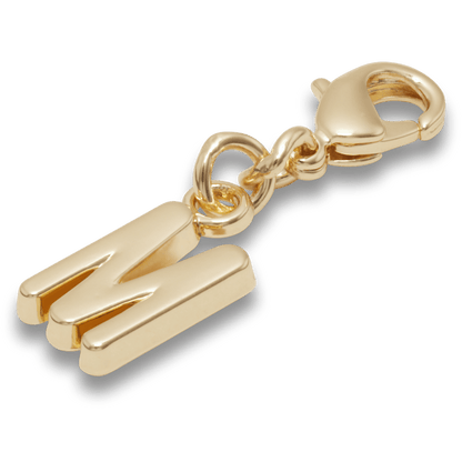 Gold Letter M Charm - US 4156