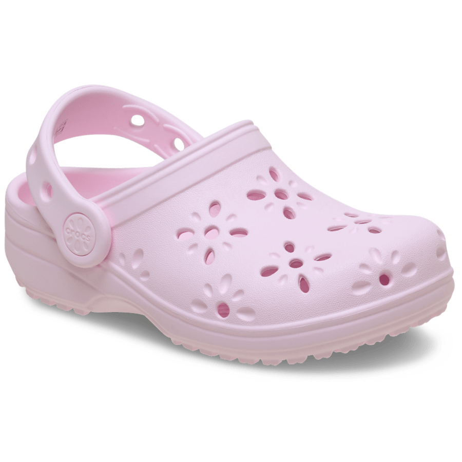 Toddler Classic Floral Cut-Out Clog - US 6990