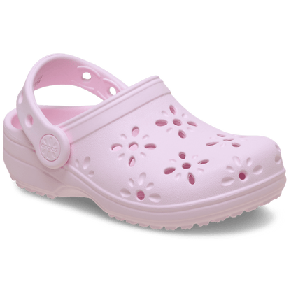 Toddler Classic Floral Cut-Out Clog - US 6990