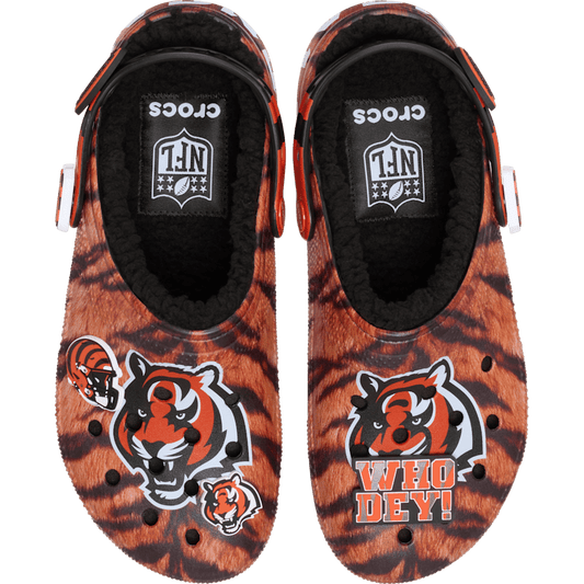 NFL Cincinnati Bengals Classic Lined Clog - US 7204