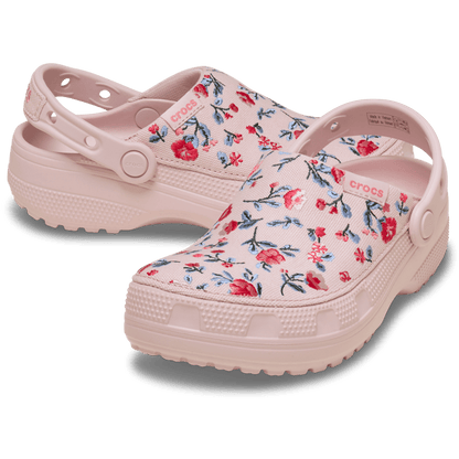 Classic Crafted Floral Clog - US 6219