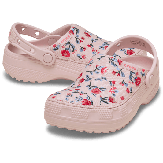 Classic Crafted Floral Clog - US 6219
