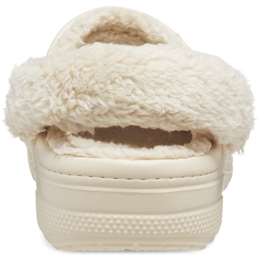 Baya Lined Fuzz-Strap Clog - US 8069