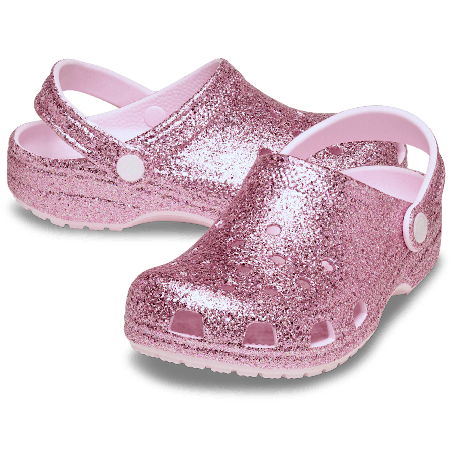 Kids' Classic Chunky Glitter Clog - US 3617
