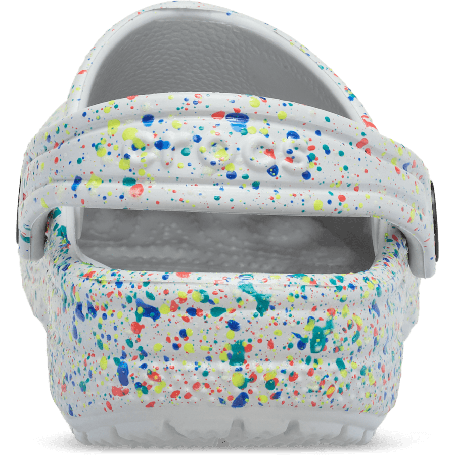 Toddler Classic Glow Paint Splatter Clog - US 2458