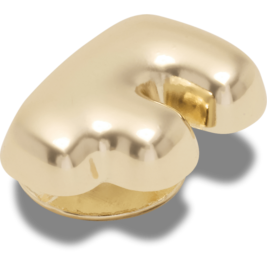 Gold Bubble Letter F - US 2880