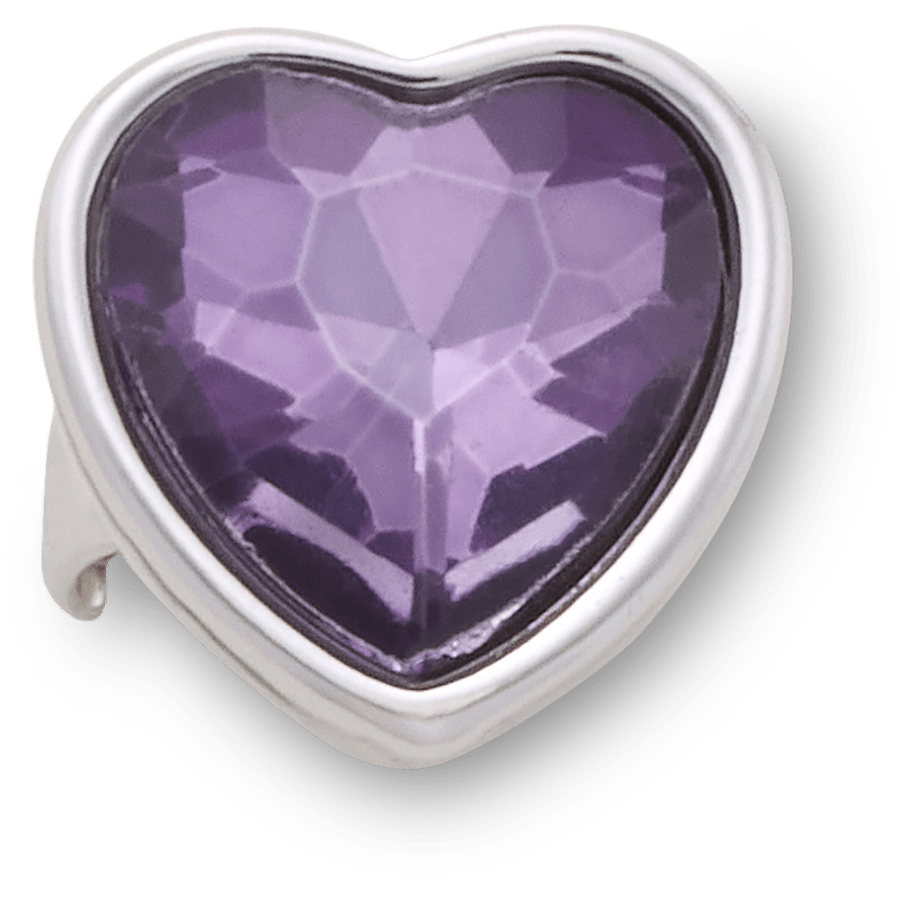 Heart Gem Sandal C Charm - US 2596