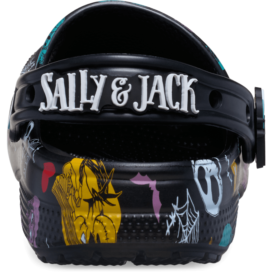 Disney Tim Burton's The Nightmare Before Christmas Jack and Sally Classic Clog - US 5096