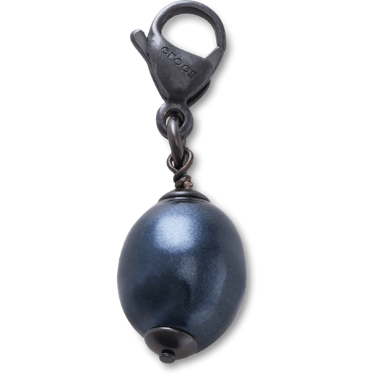Silver Black SMT Pearl Charm - US 1746