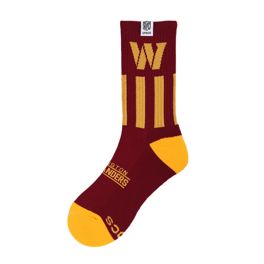 NFL Washington Commanders Crocs Socks - US 4995