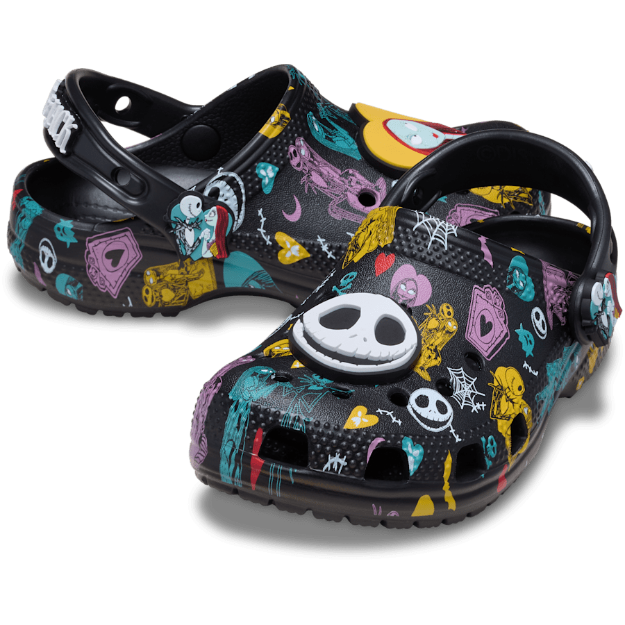 Toddlers’ Disney Tim Burton's The Nightmare Before Christmas Jack and Sally Classic Clog - US 3439