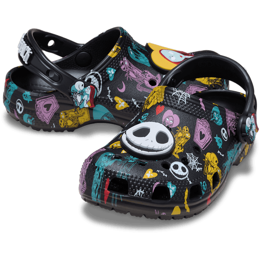 Toddlers’ Disney Tim Burton's The Nightmare Before Christmas Jack and Sally Classic Clog - US 3439