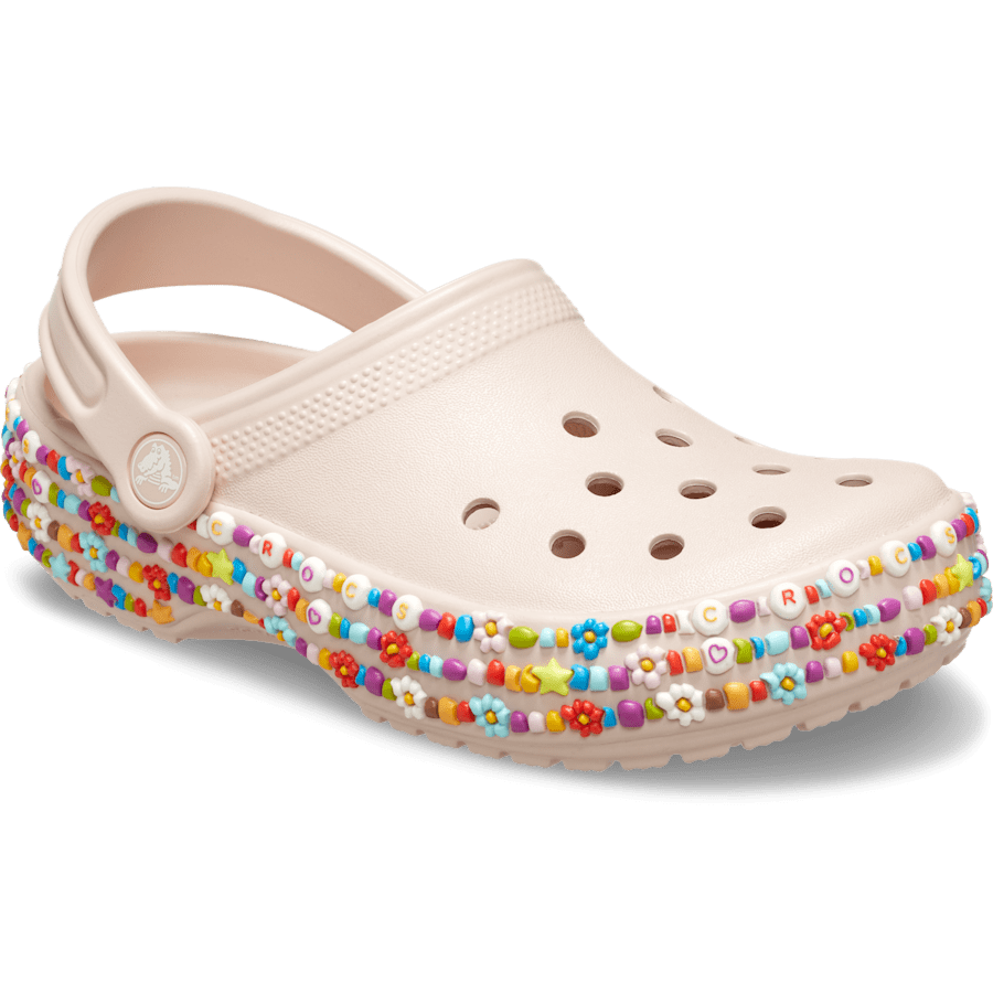Kid's Classic Beaded Band Clog - US 4917