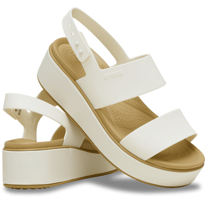 Brooklyn Low Wedge Matte Wrap Sandal - US 1857