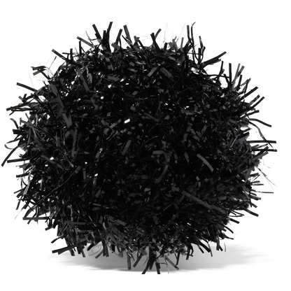 Black Tinsel Pom - US 4254