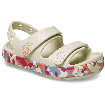 Toddler Crocband™ Cruiser Glow Confetti Band Sandal - US 7307