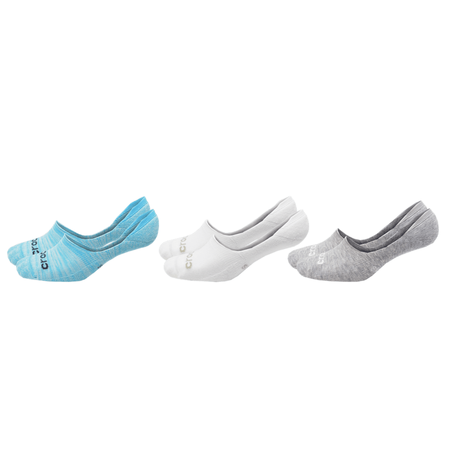 CrocsSocks Hidden Liner 3PK - US 6537