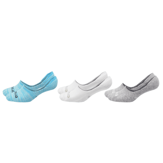 CrocsSocks Hidden Liner 3PK - US 6537