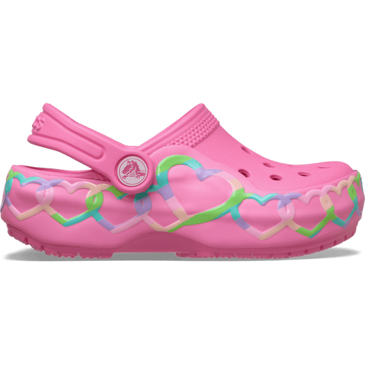 Toddler Classic Heart Lights Clog - US 2279