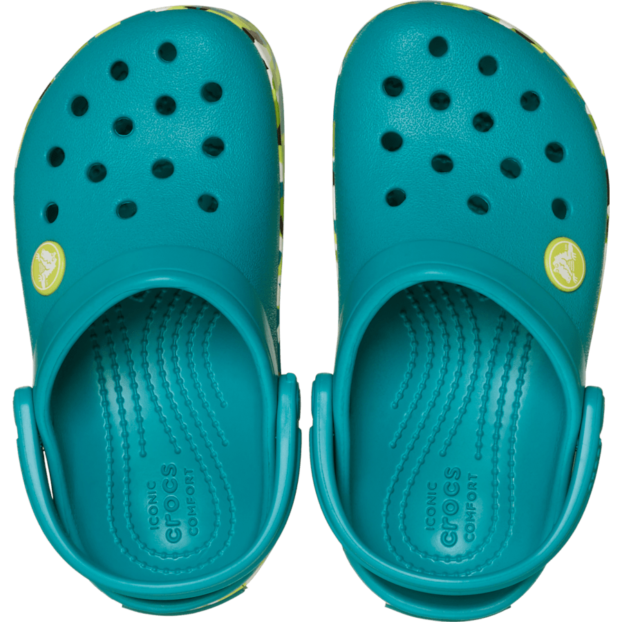 Toddler Crocband Glow Confetti Band Clog - US 8712