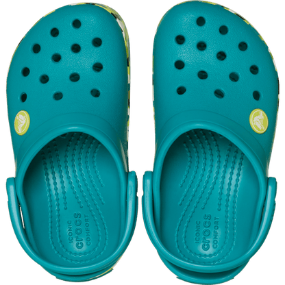 Toddler Crocband Glow Confetti Band Clog - US 8712