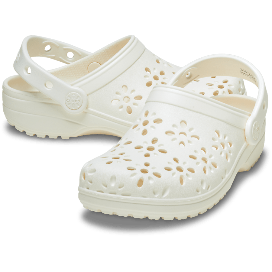Kids' Classic Floral Cut-Out Clog - US 6352