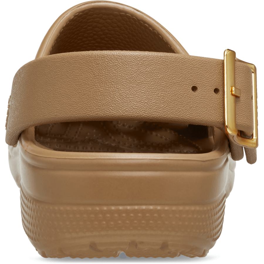 Classic Metallic Buckle Clog - US 2863