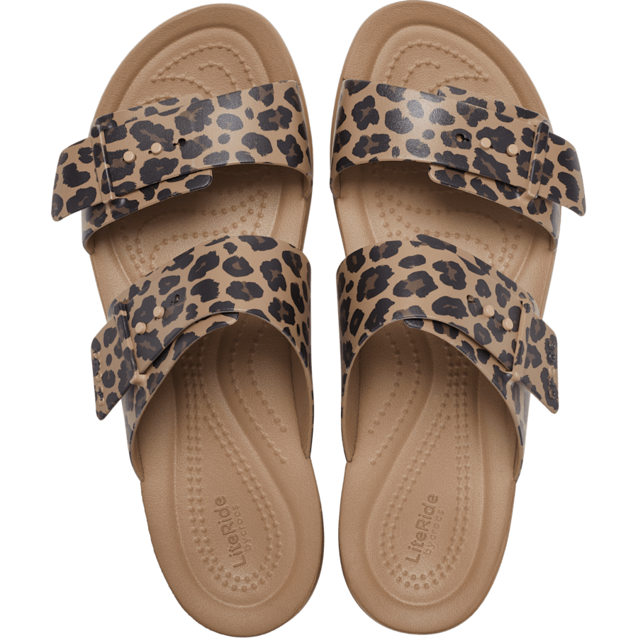 Brooklyn Buckle Low Low Animal Sandal - US 9530