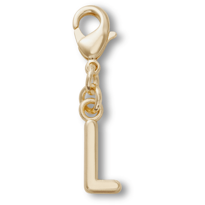 Gold Letter L Charm - US 6353
