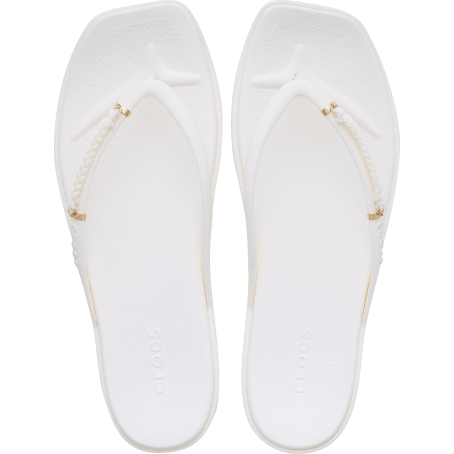 White Woven Sandal Chain 2 Pack - US 5969