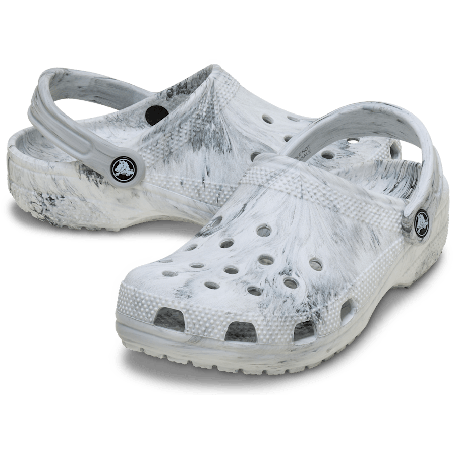 Classic Watercolor Marbled Clog - US 6546