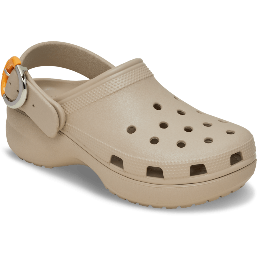 Classic Platform Dipped Buckle Clog - US 7469