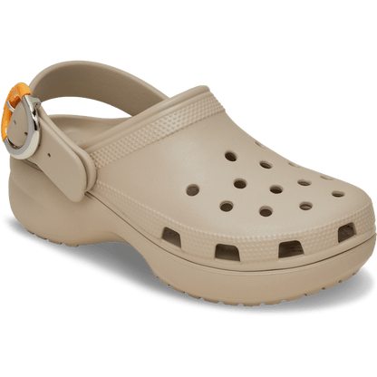 Classic Platform Dipped Buckle Clog - US 7469