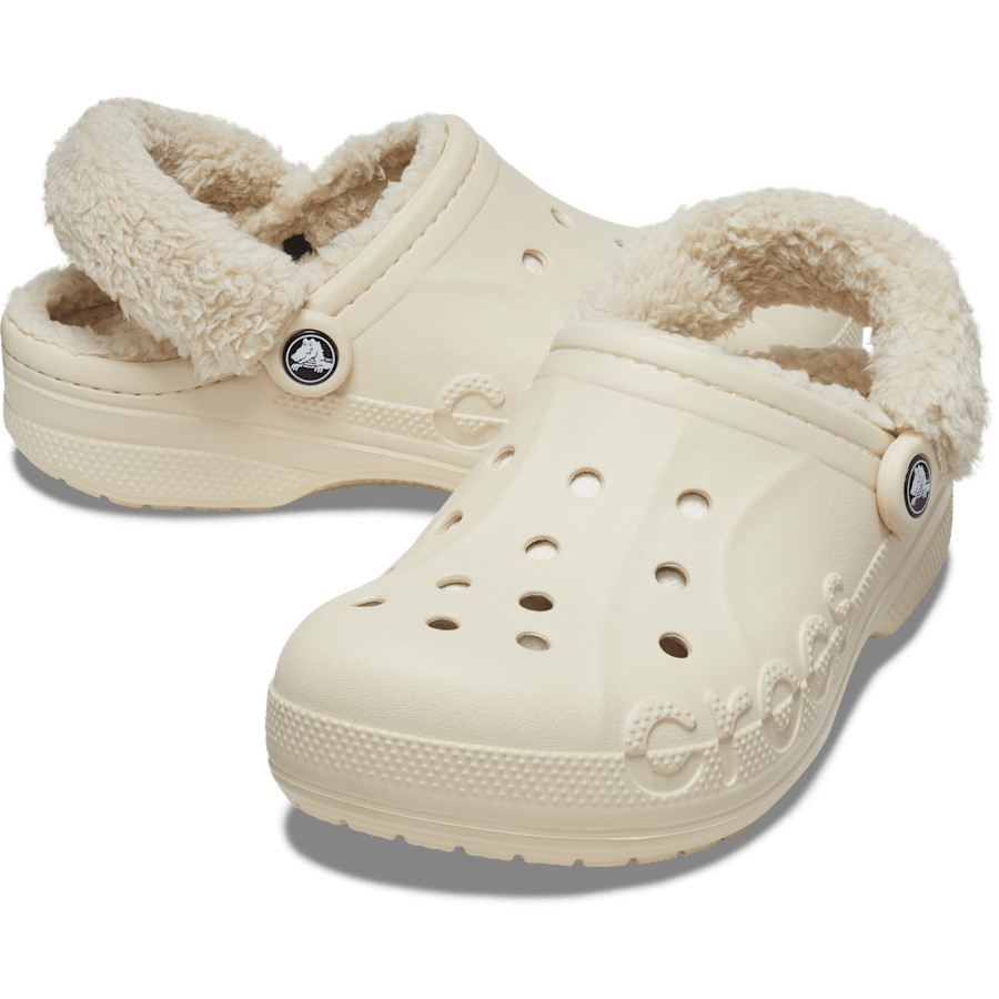 Baya Lined Fuzz-Strap Clog - US 8069