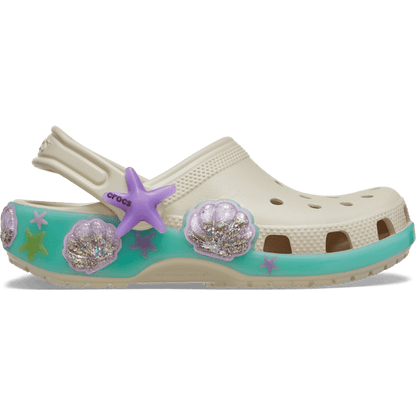 Toddler Classic Sea Sparkle Shaker Clog - US 7428