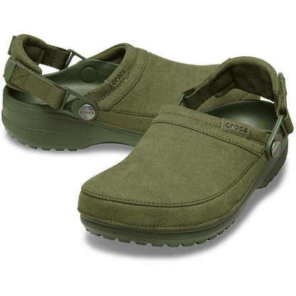Classic Crafted Vegan Suede Clog - US 9416