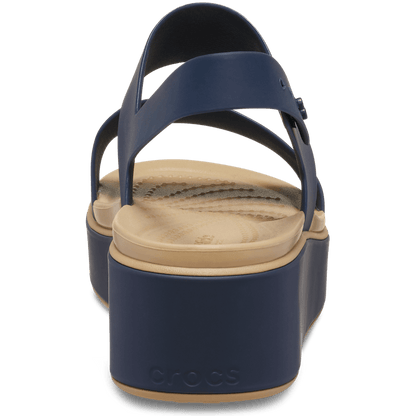 Brooklyn Low Wedge Matte Wrap Sandal - US 6971