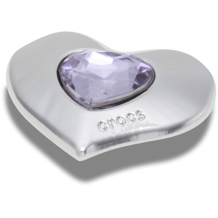 SilverandPurple SMT Gem Heart - US 6394