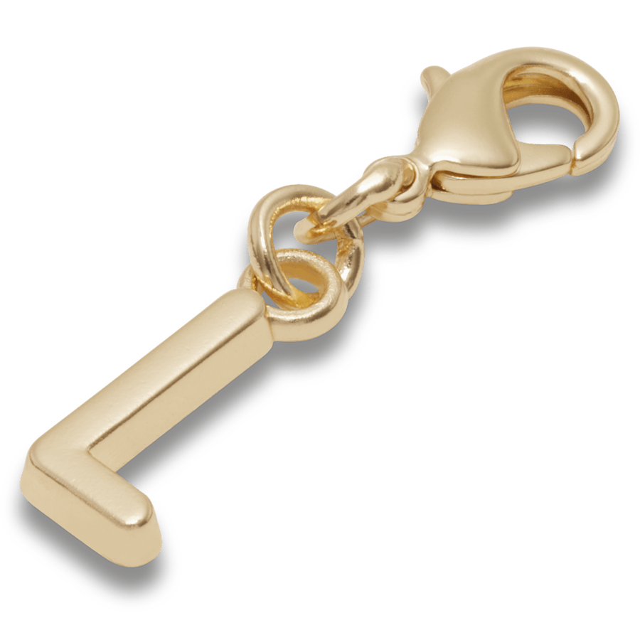 Gold Letter L Charm - US 6353