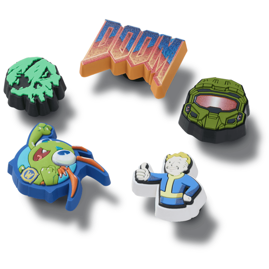 Xbox 5 Pack Jibbitz Charms - US 9477