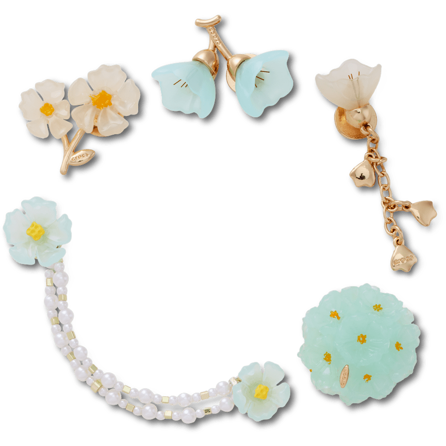 Blue Dainty Floral 5 Pack - US 7186