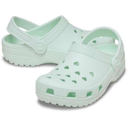 Kids' Classic Hearts Cut Out Clog - US 9358