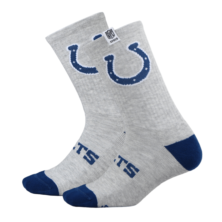 NFL Indianapolis Colts Crocs Socks - US 1414