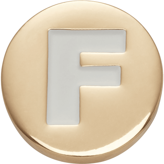 Gold Letter F - US 9393