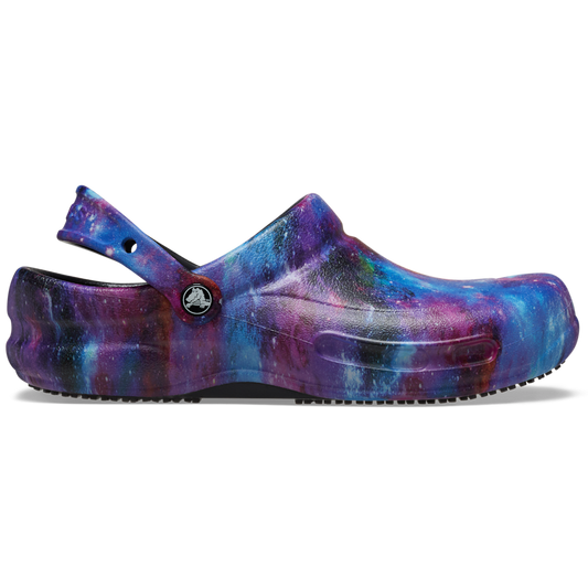 Bistro Graphic Slip Resistant Work Clog - US 5388