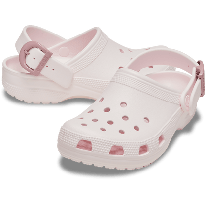 Classic Enamel Buckle Clog - US 6876