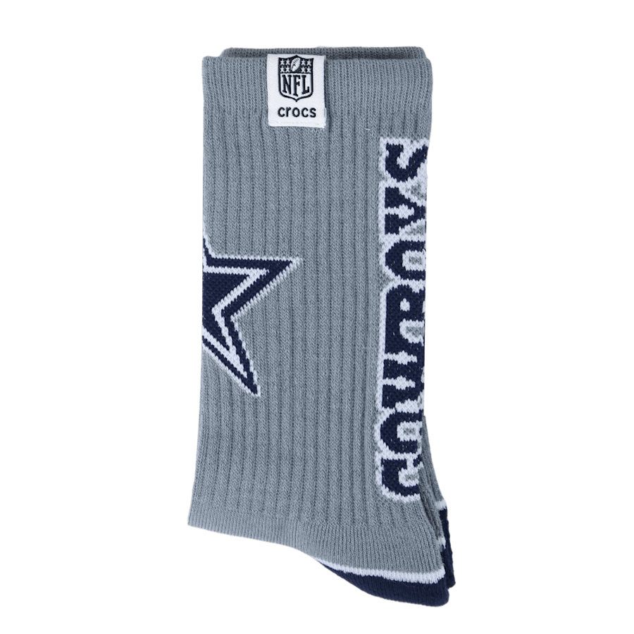 NFL Dallas Cowboys Crocs Socks - US 3429