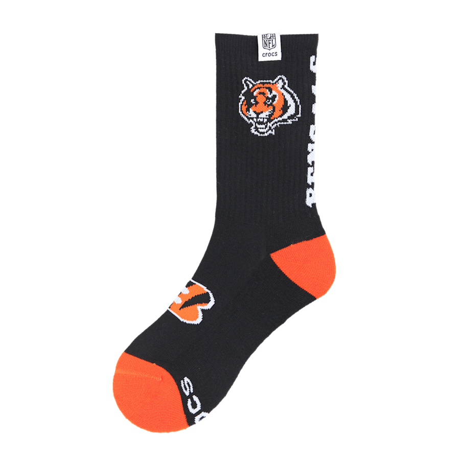 NFL Cincinnati Bengals Crocs Socks - US 2440