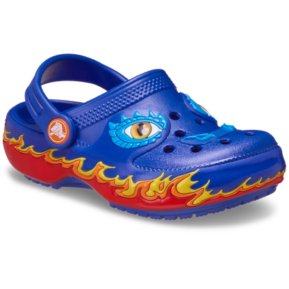 Toddler Classic IAM Dragon Lights Clog - US 6852